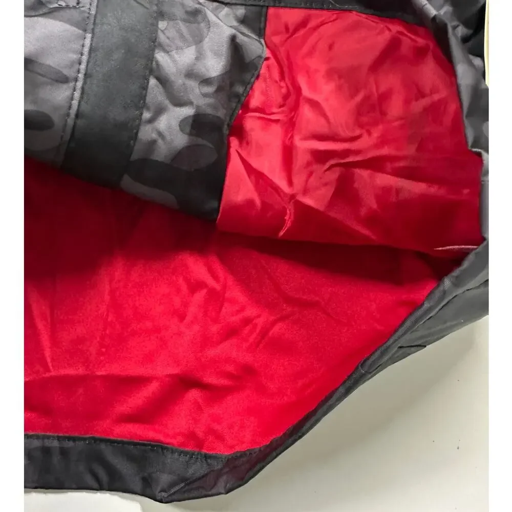 Faded Glory Boys Small NEW NWT Black Camouflauge Rain Jacket